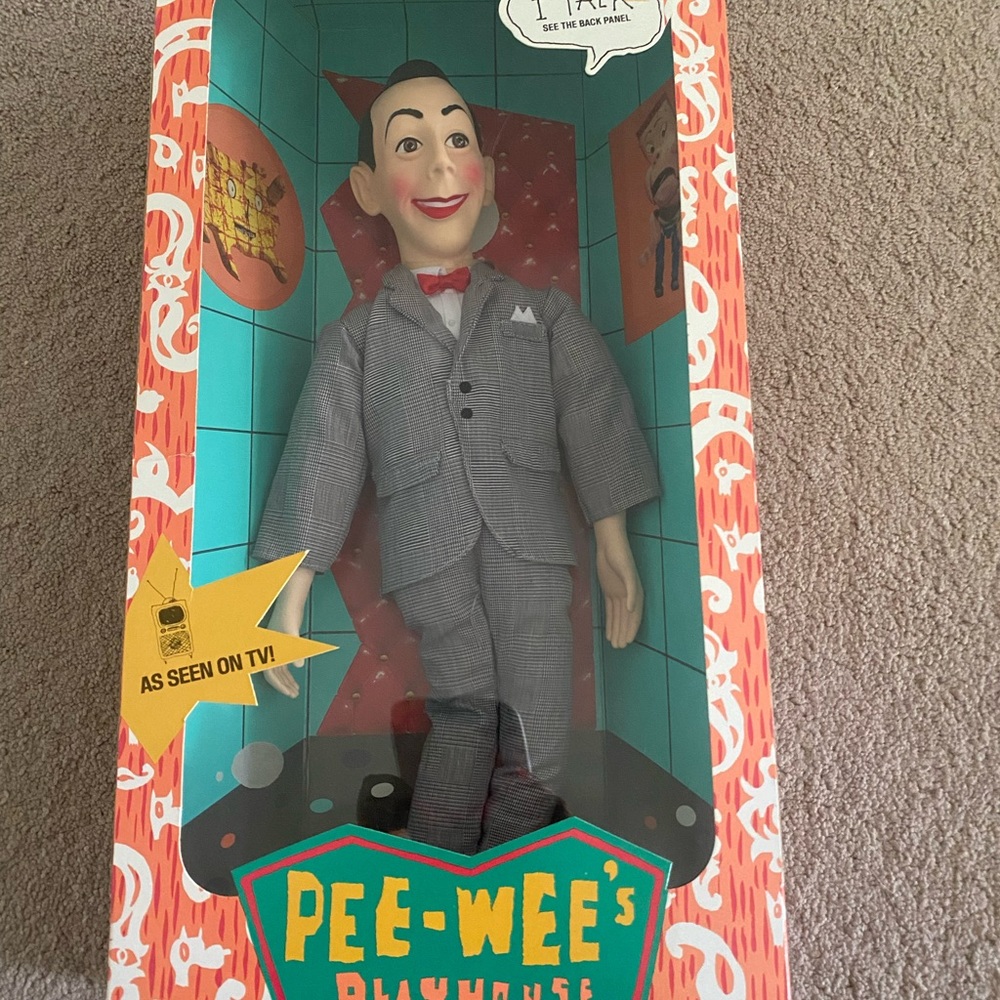 Pee-Wee Herman pullstring doll